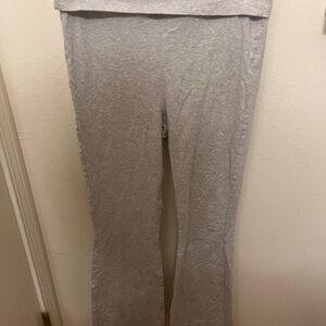 Women's Gray Bootcut Leggings